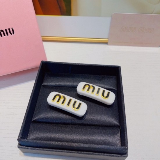 This season's new sale hair ornament 2023SS MIU MIU Miu Miu This season's new sale hair ornament 2023SS MIU MIU Miu Miu